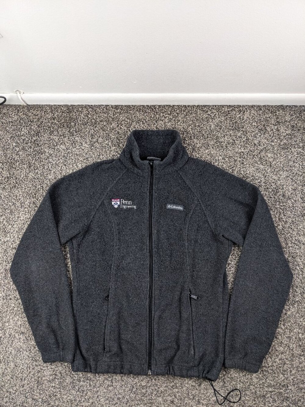 University of Pennsylvania Engineering Jacket Columbia Fleece Womens Medium
